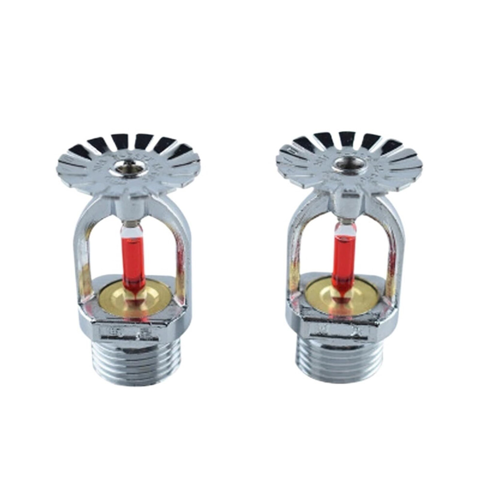 5Pcs 1/2 Inch Dn15 Brass Pendent Fire Sprinkler Head 68 Rapid Suppression For Ceiling Installation 9455672356794