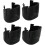 4 stk. Erstatning af M12 batterikasse til Milwaukee, batterier til batterier til batterier for 1