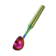 Ergonomic Stainless Steel Ice Cream Scoop with Nonstick Surface for Ball Shape and Smooth Scooping