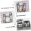 Kitchen Storage Rack, MultiTier Pot and Pan Organizer, Freestanding SpaceSaving Cookware Shelf 5