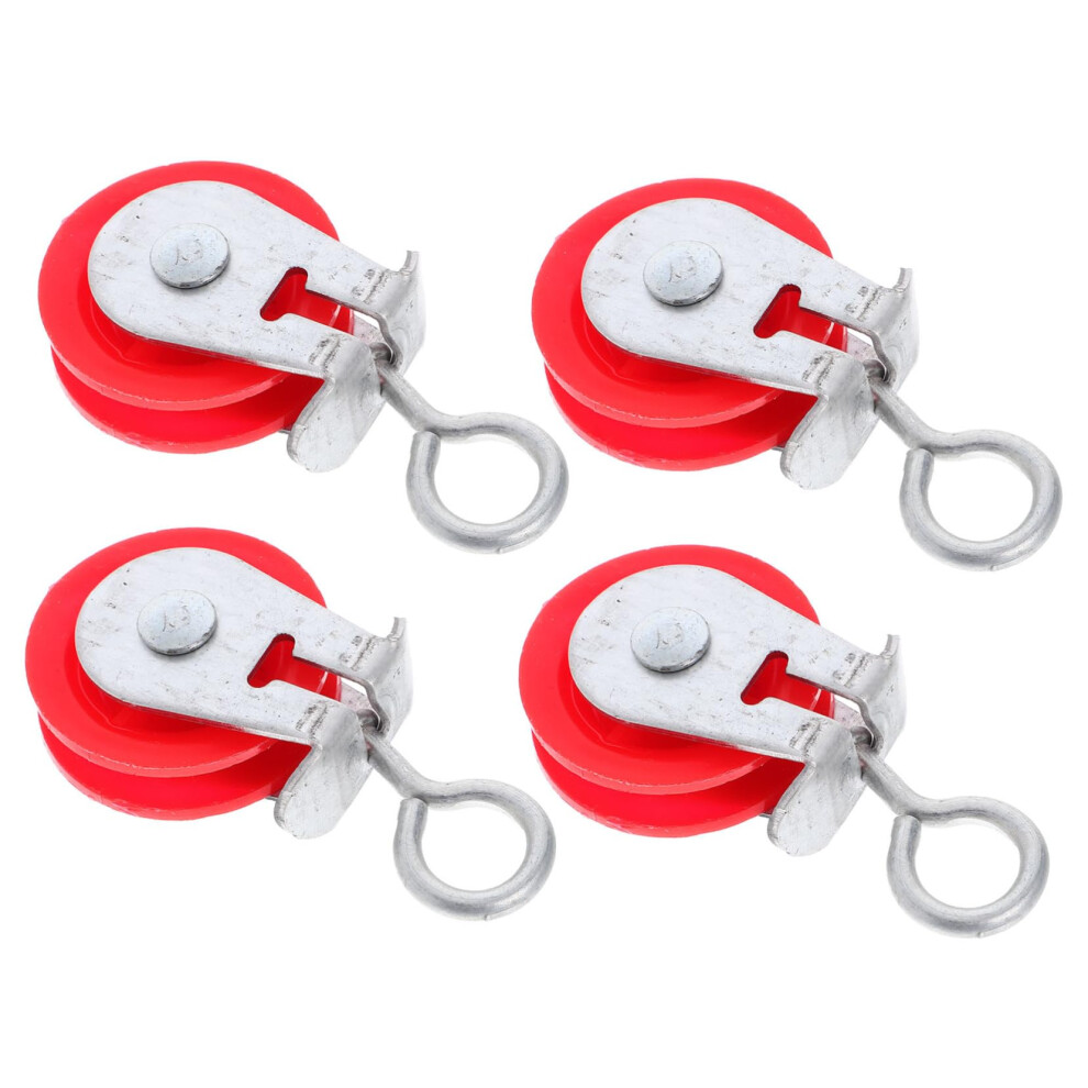 Pulley Wheel Set With Swivel For Greenhouse And Farm, Heavy Load Support, Smooth Cable Operation 9070919347450