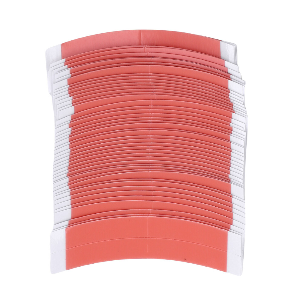 50Pcs Double Sided Wig Tape Invisible Breathable Sweat Proof Adhesive Red