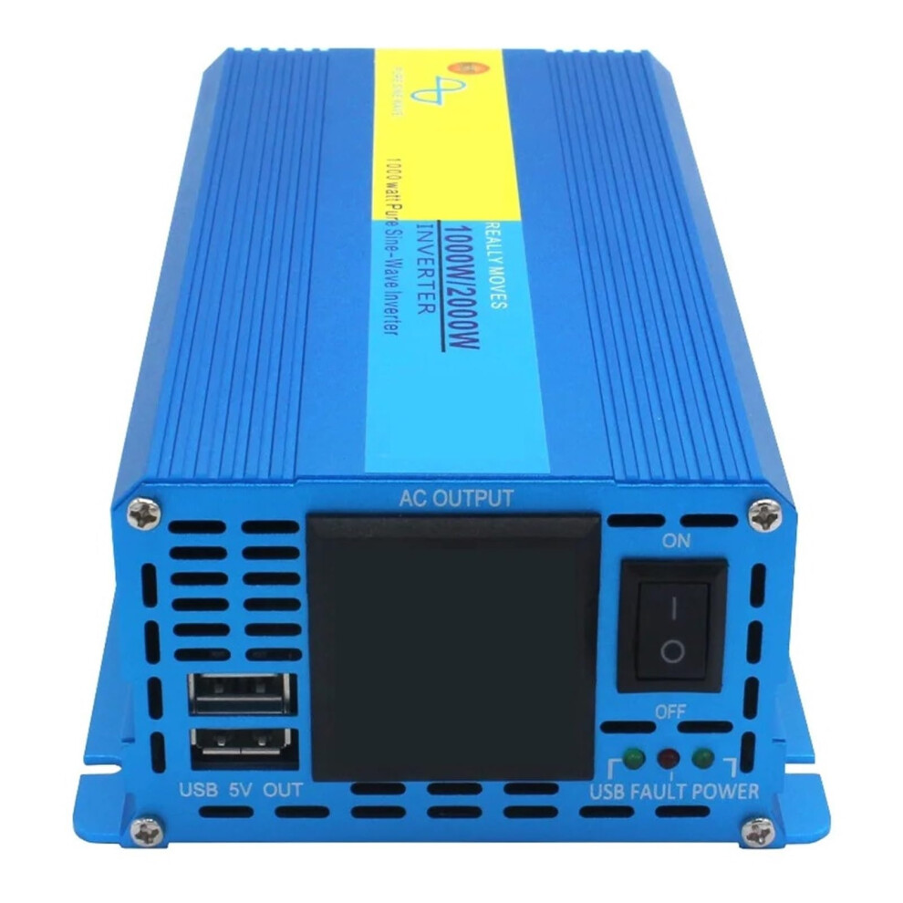 2000W Pure Sine Wave Inverter 24V 60Hz With Usb Port, Efficiency And Overload Protection 9113335275959