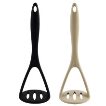 Silicone Potato Masher Set, 2Piece FoodSafe NonStick Design with Ergonomic Handle for Vegetables