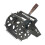 Manual Weeder Tool with Adjustable Blade Angle, Heavy Duty Rolling Lawn Aerator for Efficient Weeding 1