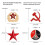 4 pièces épingle émail communiste épingle épingle de revers vintage pour la Russie soviéti 3