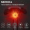 MEROCA Bike Rear Light Bicycle Smart Sensor Brake Tail Light Waterproof LED Charging 2