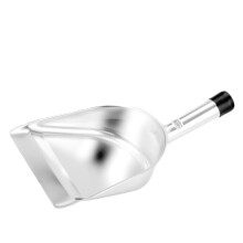 Stainless Steel Scoop Set for Baking Cooking Tea Prep, Heavy Duty Ice Scoop with Ergonomic Grip