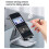 Fitness Tracker Ring 50m Waterproof Gesture Control Size 11 Black 6