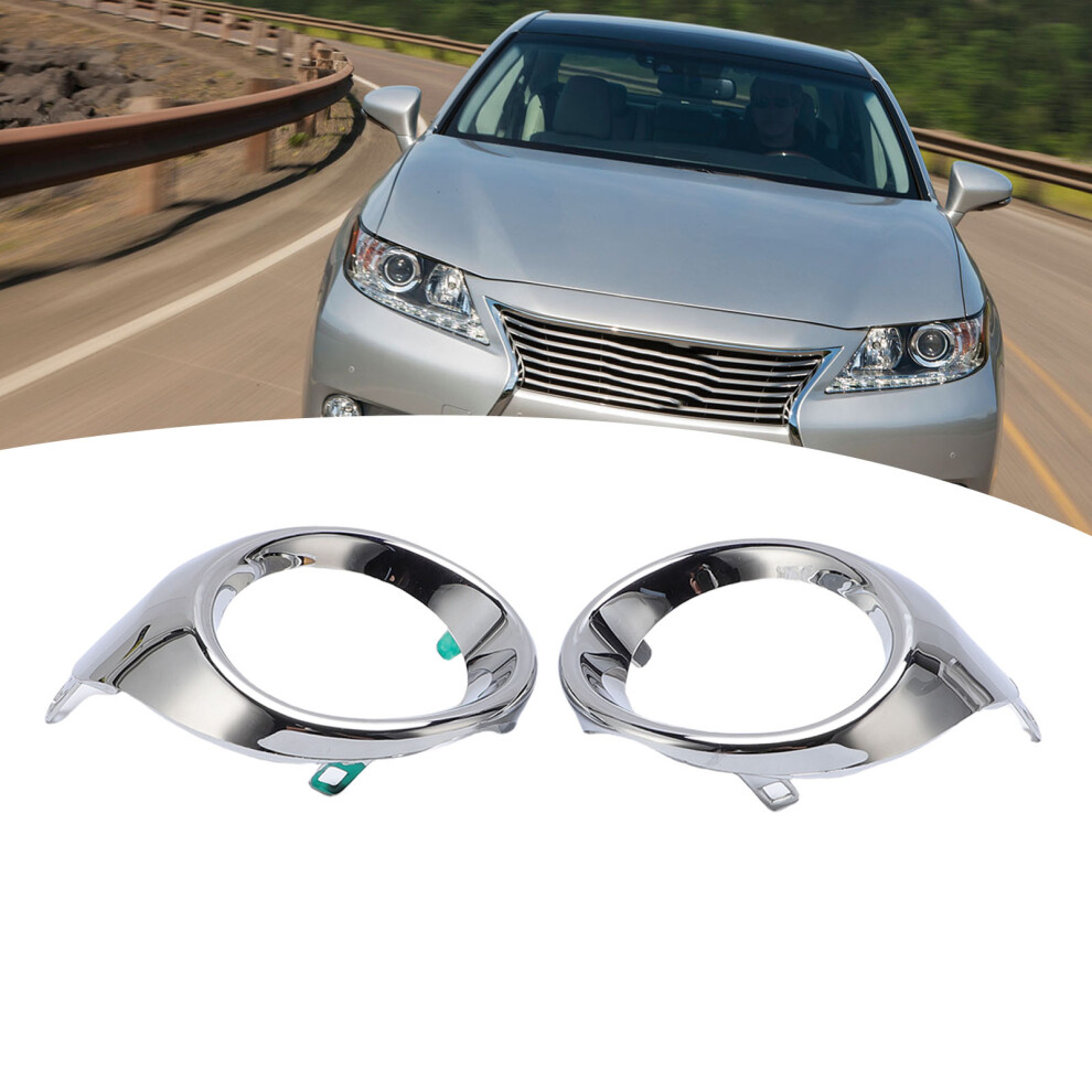 Abs Chrome Fog Bezel Set For Es350/Es300h 2013-2015 Light 8451380587490