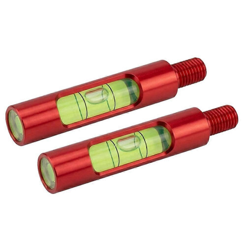 Berger Hole Bow Level (2-Pack),Screw-in Bow Leveling Tool for Sight,Rest&D-Loop Setup,Aluminum Archery Level
