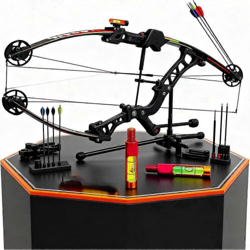 Berger Hole Bow Level (2-Pack),Screw-in Bow Leveling Tool for Sight,Rest&D-Loop Setup,Aluminum Archery Level 2