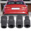 4pcs Brake Caliper Socket Set 11.5mm-22mm 1/2in Drive 15
