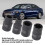 4pcs Brake Caliper Socket Set 11.5mm-22mm 1/2in Drive 5