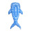 Kids Inflatable Whale Ride on Pool Float 47.2x29.5inch for Summer Versatile 2