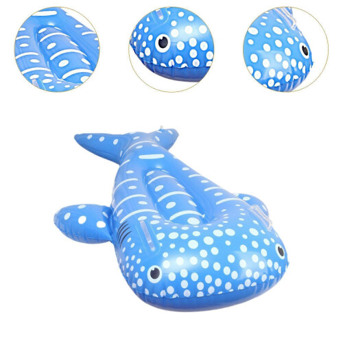 Kids Inflatable Whale Ride on Pool Float 47.2x29.5inch for Summer Versatile 2