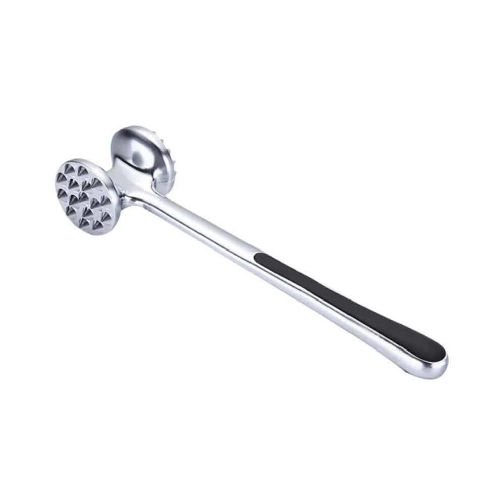 Meat Tenderizer Mallet Dualsided Hammer With Comfort Grip For Beef Pork Poultry Cooking 9113335307131