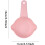 Pet Food Scoop with Measuring Cup for Precise Portion Control and Mess Feeding, Pink 4