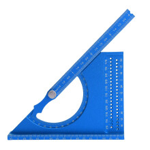 0-180 Aluminiumlegierung Gehrungswinkelmesser Blau