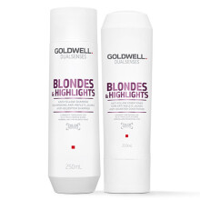 Goldwell Dual Senses Blonde & Highlights Anti-Yellow Shampoo 250ml and