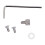 3D Woodworking Angle Ruler Aluminum Alloy 0-180 Adjustable Protractor Red 9