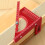 3D Woodworking Angle Ruler Aluminum Alloy 0-180 Adjustable Protractor Red 5