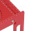 3D Woodworking Angle Ruler Aluminum Alloy 0-180 Adjustable Protractor Red 12