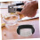 Stainless Steel Garlic Press and Crusher with Ergonomic Handle for Easy Kitchen Mincing 3