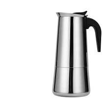 Stainless Steel Moka Pot 600ml Induction Compatible Espresso Maker with HeatResistant Handle