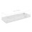 Rectangular Cake Stand with Lid, Marble Design Acrylic Tray for Dessert Display and Parties White 1