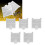 Transparenter Königinfangkäfig 7x8,7 cm 10 Stück 15