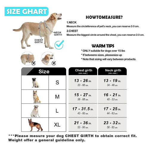 No Pull Dog Harness,Adjustable Soft Padded Pet Vest with Easy Control Handle 2