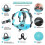 No Pull Dog Harness,Adjustable Soft Padded Pet Vest with Easy Control Handle 4