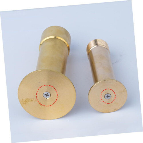 Durable Copper Fountain Nozzle for Ponds and Pools with Adjustable Height and Multiple Spray Patterns 2