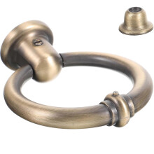 Klassieke massief messing deurklopper voor de voordeur, vintage woondecoratie-accessoire