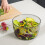Große Kapazität Transparenter Salatschleuder, PP-Material, 21,6 cm 7