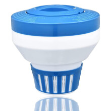 Pool Chlorine Floater Large Floating Chlorine Dispenser Adjustable Flow for Indoor Outdoor Pools