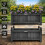 Wooden Rectangular Trough Planter Garden Flower Box Outdoor Patio 3