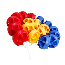 Swimming Pool Safety Rope 18m with Bright Color Floats, Adjustable Nylon Lane Divider for Beach and Waterpark