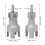 Internal External Pipe Threading Tool Kit 1/2" 3/4" Dies 2