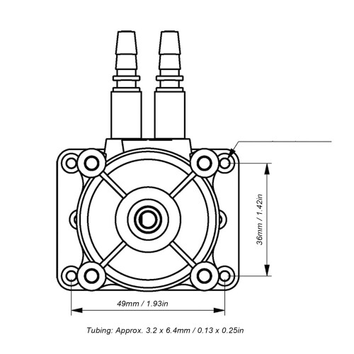 Peristaltic Pump 200ml/min Small Dosing Pump for Aquarium & Lab 1