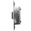 Adjustable Roller Catch Satin Mortice Door Spring Ball Latch Stainless Steel(silver)(1pcs) 3