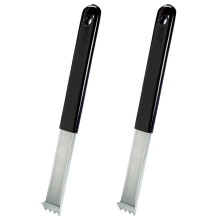 2 PCS Heavy Duty Paver Puller Tool with Rubber Grip and Micro Teeth for Garden Brick Removal