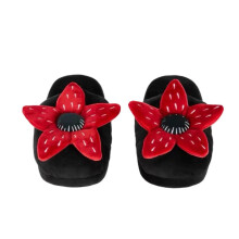 Neue Winterplüsch-Hausschuhe Cartoon Verdicken Kannibalenblumen-Stoffschuhe Frauen