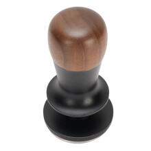Constant Pressure Coffee Tamper 53MM Walnut Steel Sound Feedback