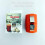 Egg Cracker and Separator Tool with BuiltIn Separator for Mess Baking and Cooking, 1pcs Orange 4