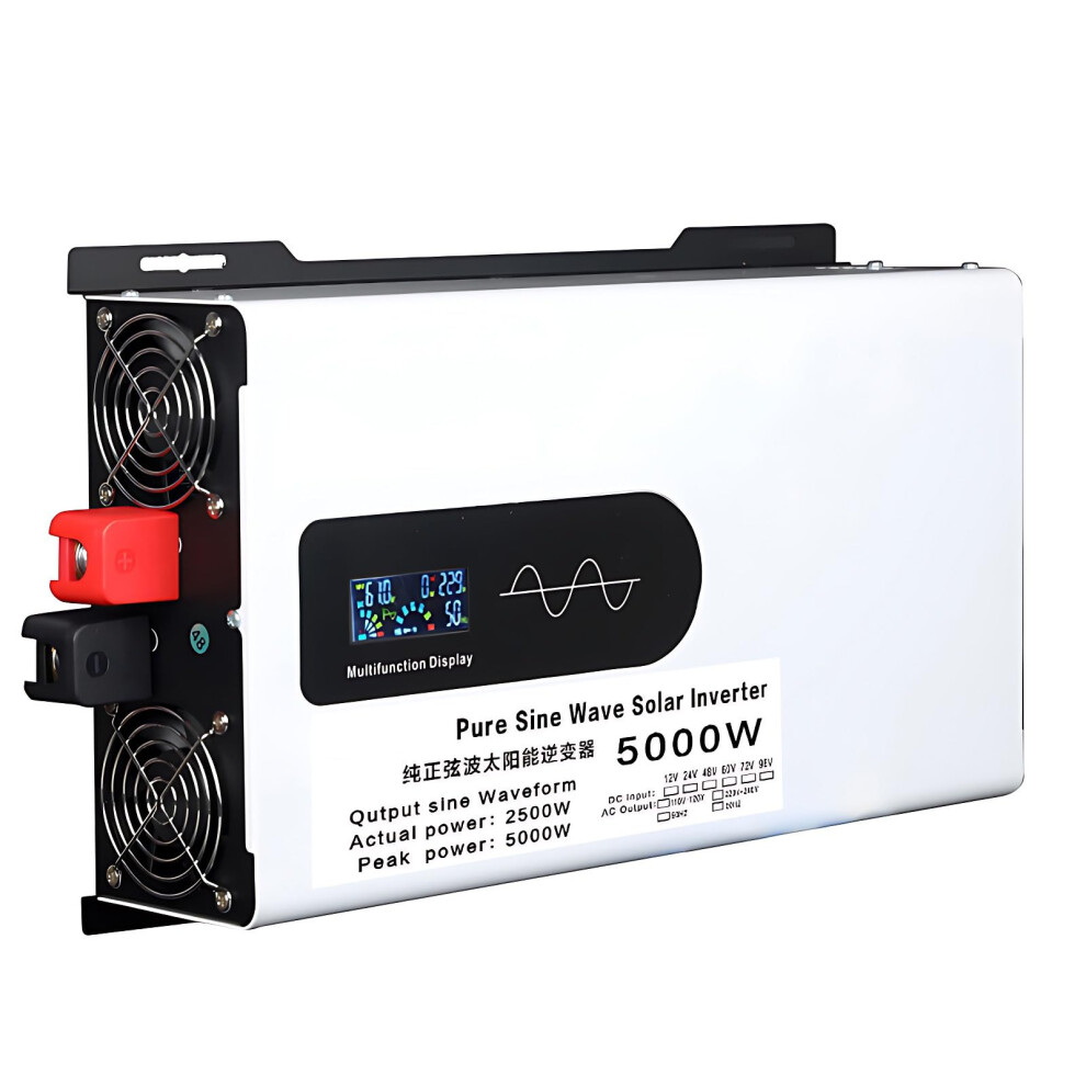 48V 5000W Pure Sine Wave Solar Power Inverter With Dual Lcd Display For Home And Rv 9070919354632