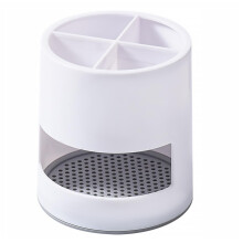 Chopstick Holder with Drainage, Compact Utensil Drying Rack for Small Kitchens, ABS Storage Organizer