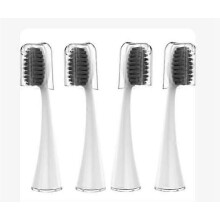 Ordo Replacement Sonic Toothbrush Heads with Pulse Technology for Teeth Cleaning,Plaque Removal,Silicone Polishing,Deep Clean Bristl