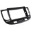 Para Kia Rio2 Rio 2 2005-2011 Kit de Acabamento do Painel Frontal de 9 polegadas (Preto) 1